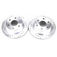 Carica l&#39;immagine nel visualizzatore di Gallery, Power Stop 03-05 Chevrolet Astro Rear Evolution Drilled &amp; Slotted Rotors - Pair