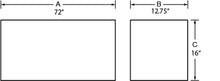 Laden Sie das Bild in den Galerie-Viewer, Lund Universal Steel Top Mount Storage Box - White