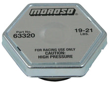 Cargar imagen en el visor de la galería, Moroso Racing Radiator Cap - 19-21lbs