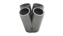 Cargar imagen en el visor de la galería, Vibrant 4 into 1 SS Turbo Mani Collector for T25 T28 in Flange 48mm Pipe OD 4.5in tall 58mmx45mm out