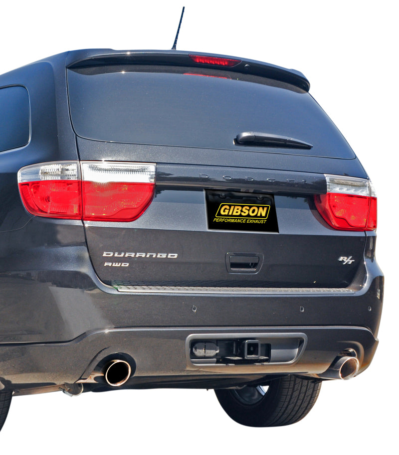 Gibson 11-18 Dodge Durango R/T 5.7L 2.25in Axle-Back Dual Exhaust - Aluminized - 2to4wheels