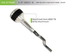 Load image into Gallery viewer, DV8 Offroad 1997-06 Jeep TJ 4WD Shift Knob With Assembly