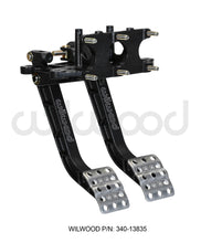 गैलरी व्यूवर में इमेज लोड करें, Wilwood Adjustable Dual Pedal - Brake / Clutch - Rev. Swing Mount - 5.1:1
