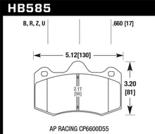 Carica l&#39;immagine nel visualizzatore di Gallery, Hawk 12-14 McLaren MP4-12C HP+ Street Brake Pads