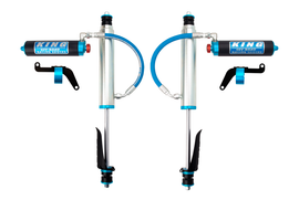 King Shocks 97+ Nissan Patrol Y61 Frt 2.5 Dia Shock Remote 2.5 Fin Res 3-5in Lift w/Adj/Brkt (Pair)