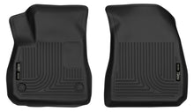 Laden Sie das Bild in den Galerie-Viewer, Husky Liners 2016+ Chevrolet Malibu X-Act Contour Black Front Floor Liners