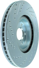 Carica l&#39;immagine nel visualizzatore di Gallery, StopTech Select Sport Sport Nissan Slotted and Drilled Front Left Rotor