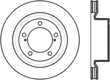 Carica l&#39;immagine nel visualizzatore di Gallery, StopTech Sport Slot 08-12 Toyota Sequoia / 07-12 Tundra Slotted Left Front CRYO Rotor