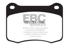 Laden Sie das Bild in den Galerie-Viewer, EBC 08+ Lexus IS-F 5.0 Yellowstuff Rear Brake Pads