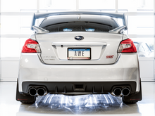 Charger l&#39;image dans la galerie, AWE Tuning Subaru STI VA / WRX GV / STI GV Sedan Touring Edition Exhaust - Chrome Silver Tip (102mm)