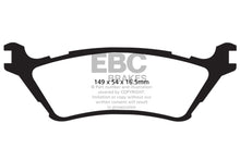 Carica l&#39;immagine nel visualizzatore di Gallery, EBC 15+ Ford F150 2.7 Twin Turbo (2WD) Yellowstuff Rear Brake Pads