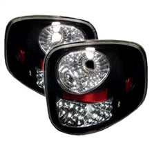 Carica l&#39;immagine nel visualizzatore di Gallery, Spyder Ford F150 Flareside 97-03 LED Tail Lights Black ALT-YD-FF15097FS-LED-BK