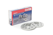 गैलरी व्यूवर में इमेज लोड करें, H&amp;R Trak+ 12mm DR Wheel Spacers 5/100 Center Bore 57.1 Stud Thread 14x1.5 Bolt Type - Black