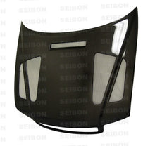 Carica l&#39;immagine nel visualizzatore di Gallery, Seibon 96-01 Audi A4 ER Carbon Fiber Hood