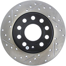 Carica l&#39;immagine nel visualizzatore di Gallery, StopTech Slotted &amp; Drilled Sport Brake Rotor