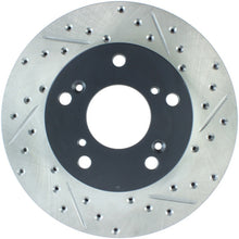 Charger l&#39;image dans la galerie, StopTech 02-06 Acura RSX Slotted &amp; Drilled Left Front Rotor