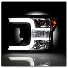 Carica l&#39;immagine nel visualizzatore di Gallery, Spyder Signature Ford F150 18-19 (Halogen Model) Projector Headlights - Chrome (PRO-YD-FF15018-LB-C)