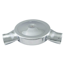 Charger l&#39;image dans la galerie, Spectre Low Profile Air Box 14in. OD x 5-13/32in. H / 135 Degree Inlet - Chrome