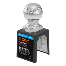 Load image into Gallery viewer, Curt 1-7/8in Trailer Ball (1in x 2-1/8in Shank 3500lbs Chrome)