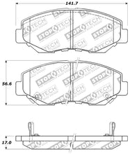गैलरी व्यूवर में इमेज लोड करें, StopTech Performance 03-10 Honda Accord / 02-06 CR-V / 03-08 Pilot Front Brake Pads