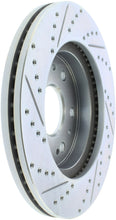 Laden Sie das Bild in den Galerie-Viewer, StopTech Select Sport 07-11 GM Silverado 1500 Slotted and Drilled Left Front Rotor