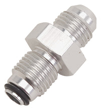 Carica l&#39;immagine nel visualizzatore di Gallery, Russell Performance -6 AN (male to 1/2in-20 O-ring seal) Power Steering Adapter. Clear anodized