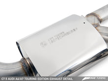 Charger l&#39;image dans la galerie, AWE Tuning Audi C7.5 A6 3.0T Touring Edition Exhaust - Quad Outlet Chrome Silver Tips