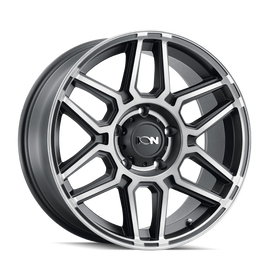 ION Type 146 20x9 / 8x165.1 BP / 0mm Offset / 125.2mm Hub Matte Black W/Machined Dart Tint Wheel