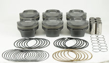 Carica l&#39;immagine nel visualizzatore di Gallery, Mahle MS BMW N54 B30 3.0L 84.50mm x 31.7mm CH 17.2cc 314g 10.3CR Pistons (Set of 6)