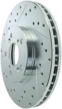 Laden Sie das Bild in den Galerie-Viewer, StopTech Select Sport 99-08 Acura TL (STD Caliper) / 01-03 CL Slotted and Drilled Right Front Rotor