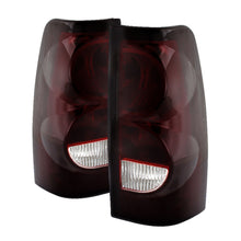 Carica l&#39;immagine nel visualizzatore di Gallery, Xtune Chevy Silverado 1500-2500-3500 03-06 OEM Style Tail Lights Red Smoked ALT-JH-CS03-OE-RSM