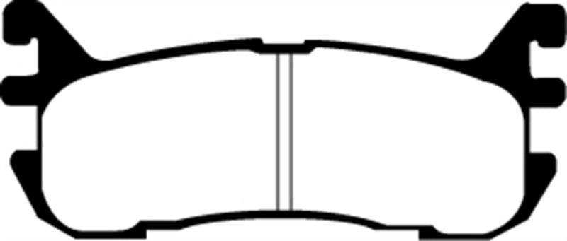 EBC 97-02 Ford Escort 2.0 Redstuff Rear Brake Pads - 2to4wheels