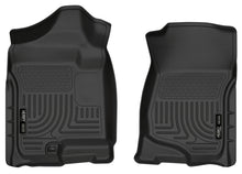 Charger l'image dans la galerie, Husky Liners 07-14 Cadillac Escalade ESV/EXT Weatherbeater Black Front Floor Liners