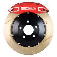 गैलरी व्यूवर में इमेज लोड करें, StopTech BBK 01-07 BMW M3 (E46) Front ST-40 Red Caliper Zinc Slotted 332x32 Rotors