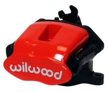 Charger l&#39;image dans la galerie, Wilwood Caliper-Combination Parking Brake-Pos 1-L/H-Red 34mm piston .81in Disc