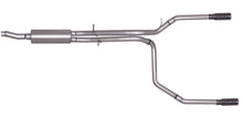 Charger l&#39;image dans la galerie, Gibson 98-00 Ford F-150 Base 4.6L 2.5in Cat-Back Dual Split Exhaust - Stainless