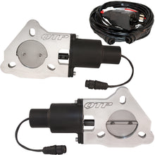 Cargar imagen en el visor de la galería, QTP 2.25in Bolt-On QTEC Dual Electric Cutout Valves - Pair