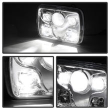 Load image into Gallery viewer, Xtune Rectangular SeaLED Beam 7X6 Inch LED Headlights ( High/Low Beam ) Black PRO-JH-7X6LED-HL-BK