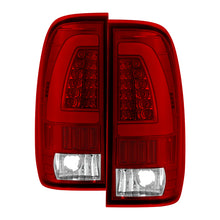 Cargar imagen en el visor de la galería, xTune Ford F150 Styleside 97-03 Light Bar LED Tail Lights - Red Clear ALT-ON-FF15097-LBLED-RC