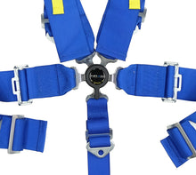 Cargar imagen en el visor de la galería, NRG SFI 16.1 5PT 3in. Seat Belt Harness / Cam Lock - Blue