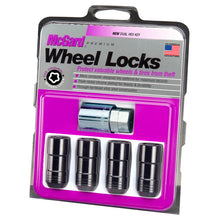 Laden Sie das Bild in den Galerie-Viewer, McGard Wheel Lock Nut Set - 4pk. (Cone Seat) M14X1.5 / 21mm &amp; 22mm Dual Hex / 1.965in. L - Black