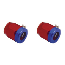गैलरी व्यूवर में इमेज लोड करें, Spectre Magna-Clamp Hose Clamps 3/8in. (2 Pack) - Red/Blue