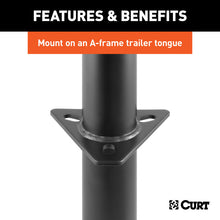 Load image into Gallery viewer, Curt A-Frame Jack w/Top Handle (5000lbs 15in Travel)
