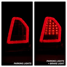 Charger l&#39;image dans la galerie, Spyder 05-07 Chrysler 3000C Verison 2 Light Bar LED Tail Lights - Red Clear (ALT-YD-C305V2-LED-RC)