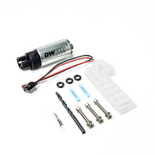 Charger l&#39;image dans la galerie, DeatschWerks 15-19 Golf R/15-18 1.8/15-18 GTI 340lph Compact Fuel Pump w/o clips w/9-1060 Instl kit