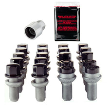 Laden Sie das Bild in den Galerie-Viewer, McGard 5 Lug Hex Install Kit w/Locks (Radius Seat Bolt) M14X1.5 / 17mm Hex / 26.3mm Shank L. - Black