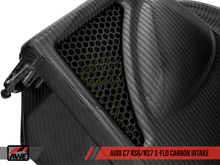 Cargar imagen en el visor de la galería, AWE Tuning Audi C7 RS6 / RS7 4.0T S-FLO Carbon Intake V2