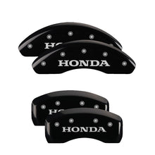 गैलरी व्यूवर में इमेज लोड करें, MGP Front set 2 Caliper Covers Engraved Front MGP Black finish silver ch