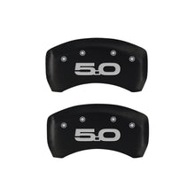 Charger l&#39;image dans la galerie, MGP Rear set 2 Caliper Covers Engraved Rear 2015/50 Red finish silver ch