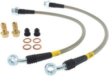 Charger l&#39;image dans la galerie, StopTech 09+ Nissan GTR Stainless Steel Rear Brake Lines